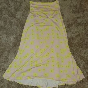 Womens Lularoe Maxi Skirt